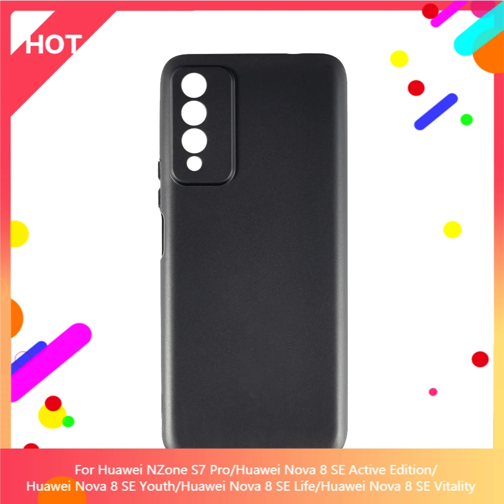 Матовый Мягкий Силиконовый ТПУ чехол NZone S7 Pro для Huawei Nova 8 SE Active Edition тонкий