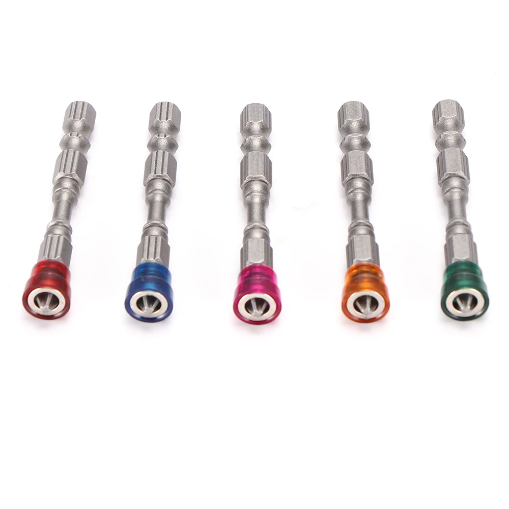 5 шт. одна головка Магнитная дрель противоскользящая с шестигранной головкой S2 PH2