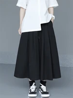ladies skirt summer new classic simple japanese fashion trend leisure loose large size eight skirts