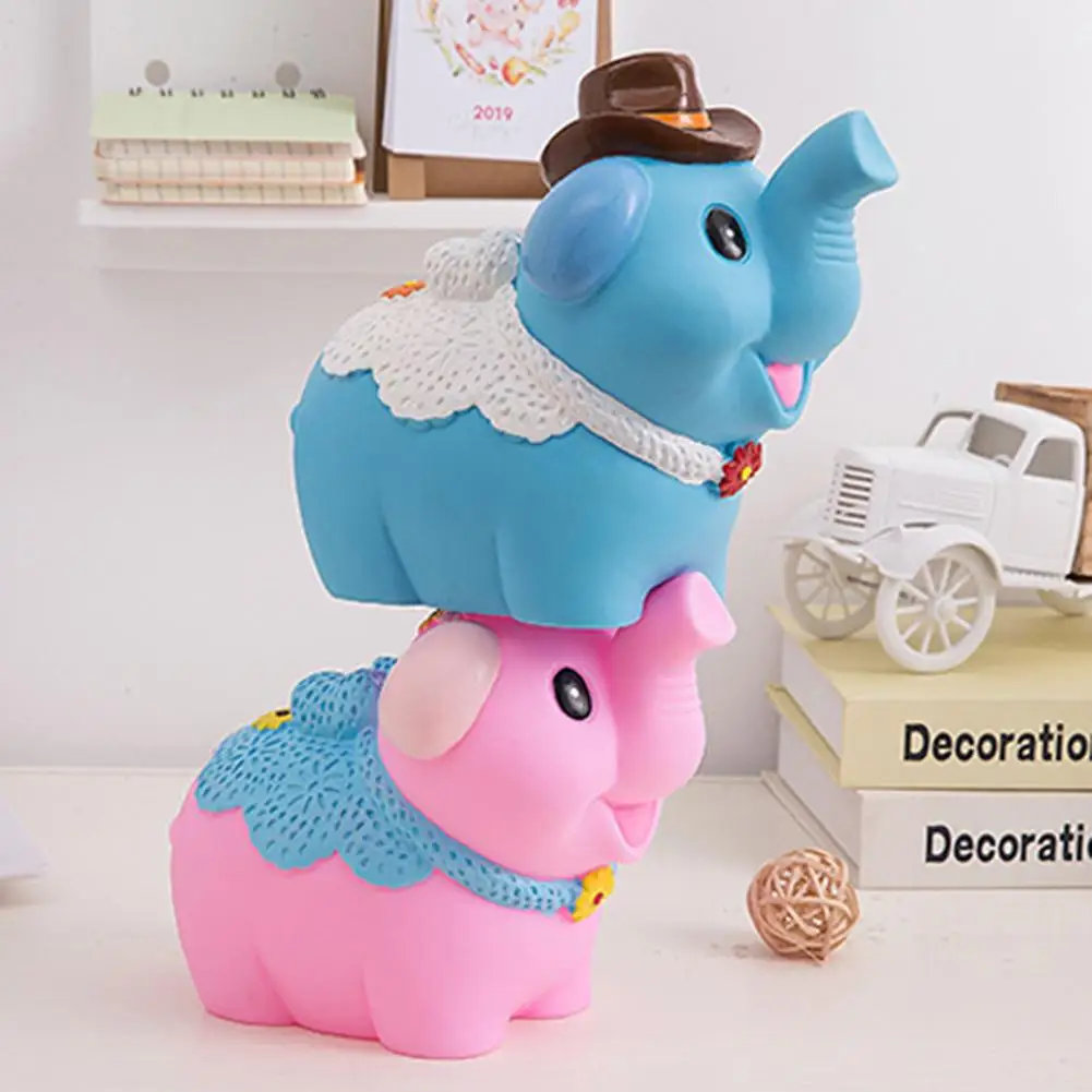 Детские маленькие копилки в виде слона хранилище для детских игрушек домашний