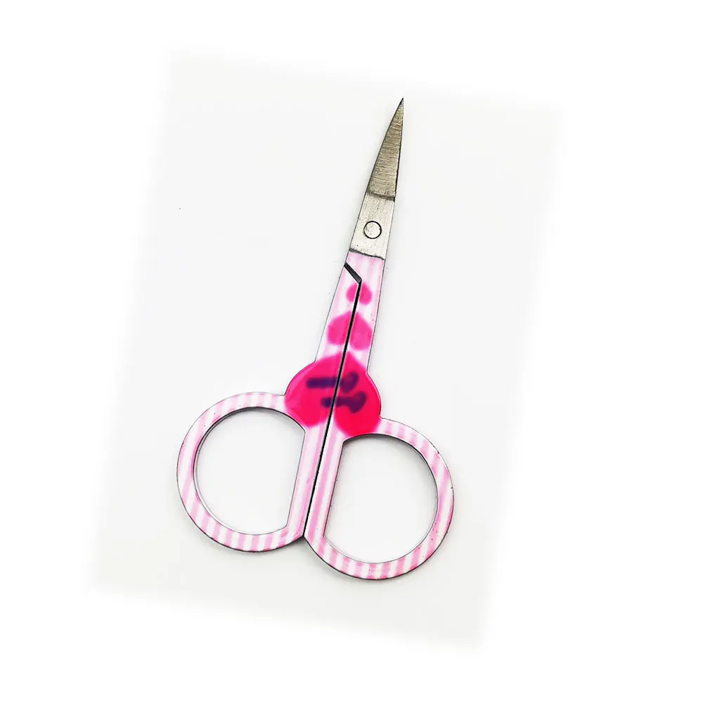 2 шт./лот ножницы для ногтей нержавеющая сталь маникюрная машинка стрижки бровей