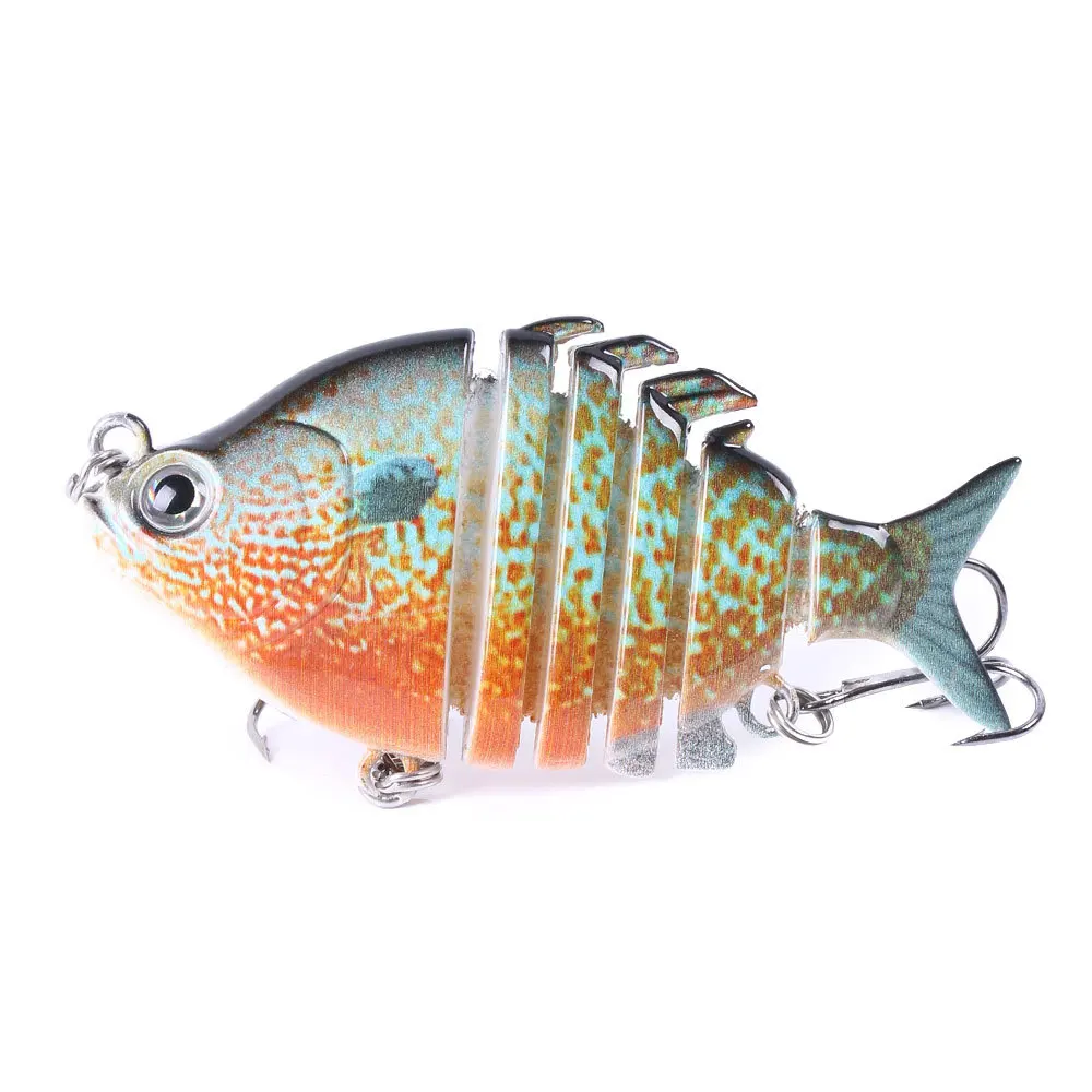 

Pike Fishing Lure 6.3cm 9.3g Multi Jointed Bait Lures Bass Swimbait Hard Bait Fishing Tackle Wobblers Crankbait Pesca