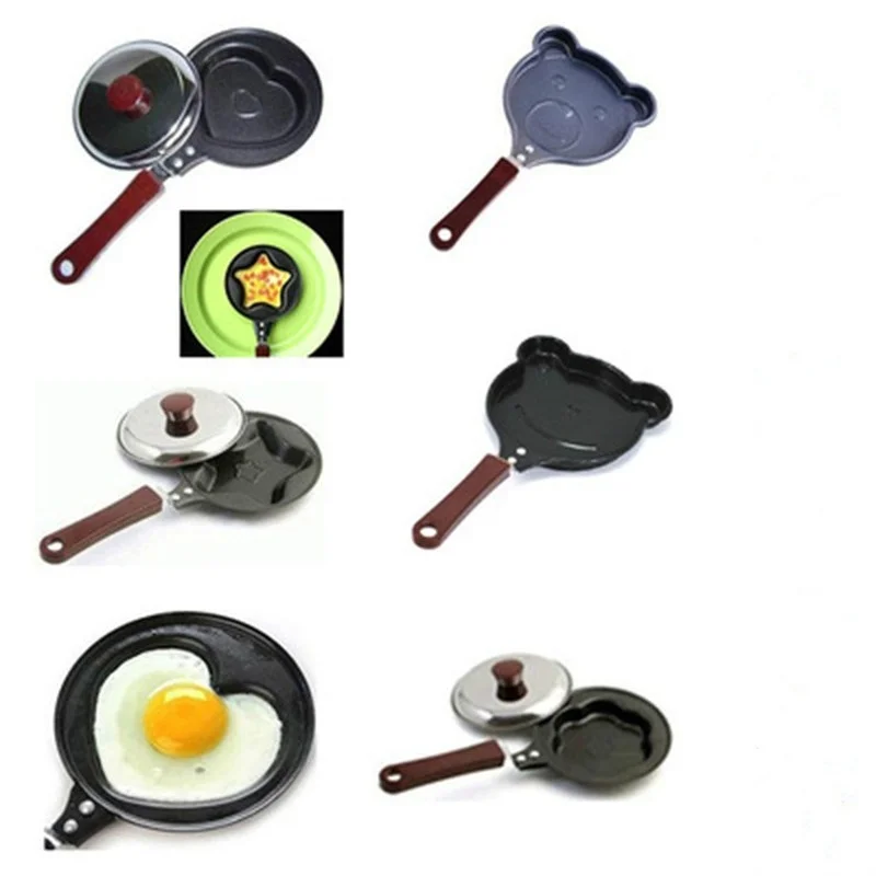 Сковорода без крышки сковорода для завтрака омлет мультяшный горшок жарки яиц