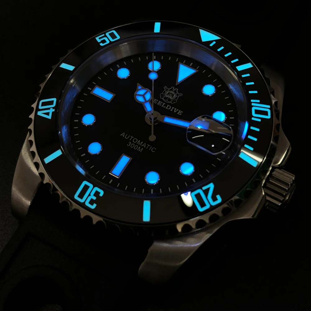 Механические часы Diver Наручные Для мужчин NH35 автоматические s Спортивные 300 м
