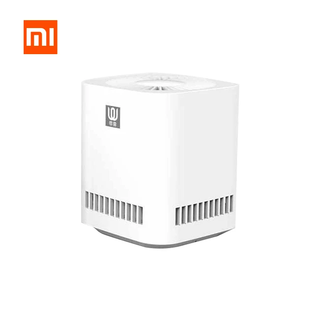 XIAOMI MIJIA LingWu очиститель воздуха миниатюрный фотокатализатор формальдегид беспроводной аккумулятор 2000 мАч очиститель воздуха - Цвет: white