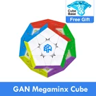 Новинка Gan Mega M 3x3 Магнитный магический куб Wumofang пазл 12-сторонний додекадрон профессиональные обучающие игрушки для детей