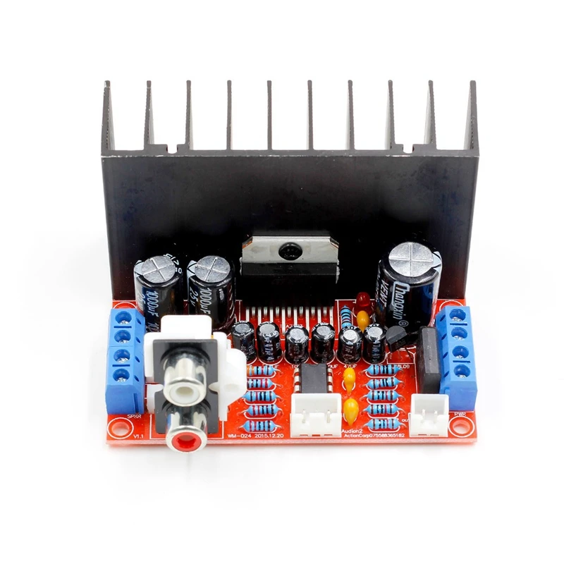 Горячая TDA7377 усилитель доска один Мощность компьютера супер бас 2 1 Плата