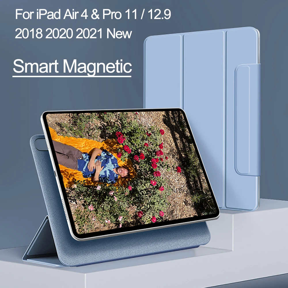 

Пеналы для iPad Air 5, новинка 2022, Чехол для iPad Pro 12,9, Умный Магнитный чехол 2021, Чехол для iPad Pro 11, чехол для Mini 6