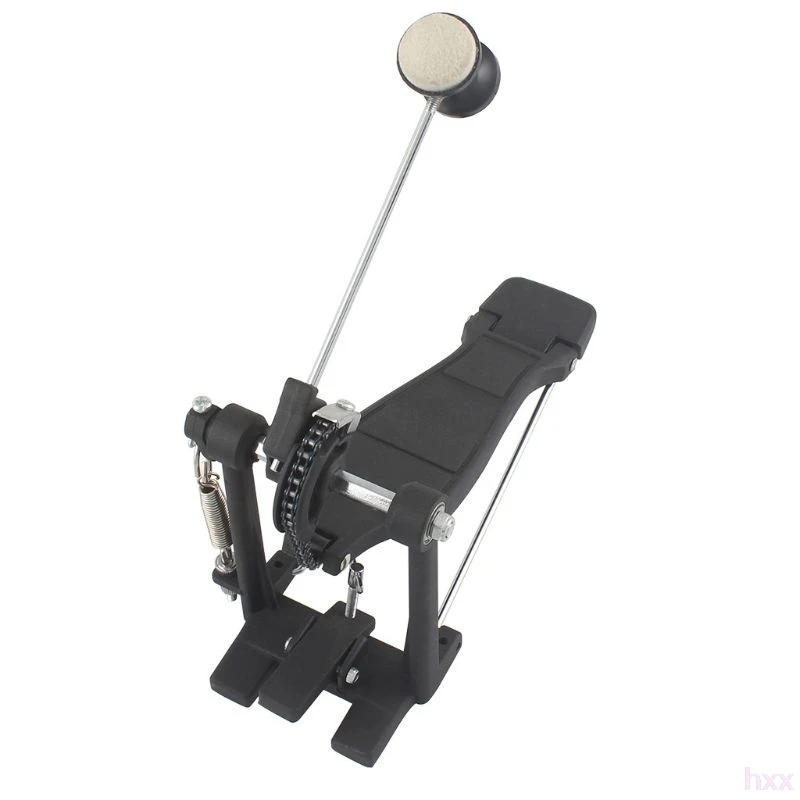 

New Drum Beater Stainless Steel Shank Felt Drum Pedal Beater