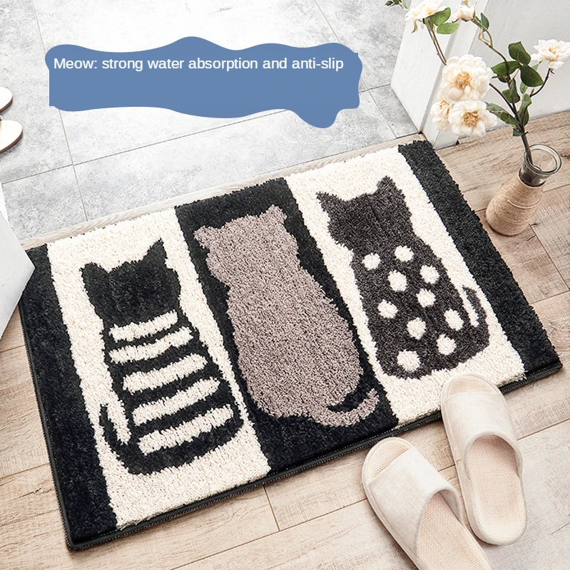 Ковер впитывающий нескользящий быстросохнущий пыленепроницаемый и моющийся