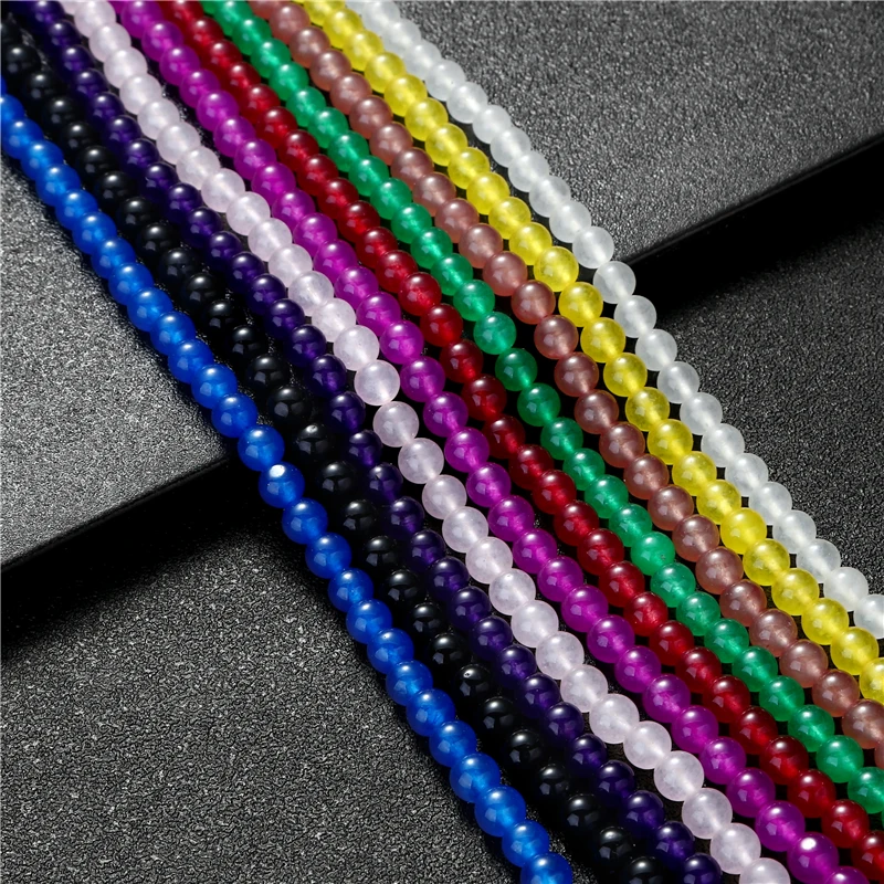 Бусины из натуральной яшмы 10 цветов круглые бусины россыпью 6/8/10 мм|Бусины| |