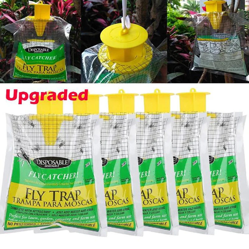 

1 шт., одноразовая ловушка для мух