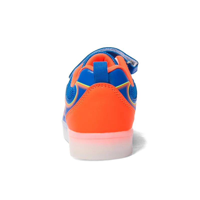 JawayKids/светящиеся Детские кроссовки с USB зарядкой Детская модная светящаяся обувь