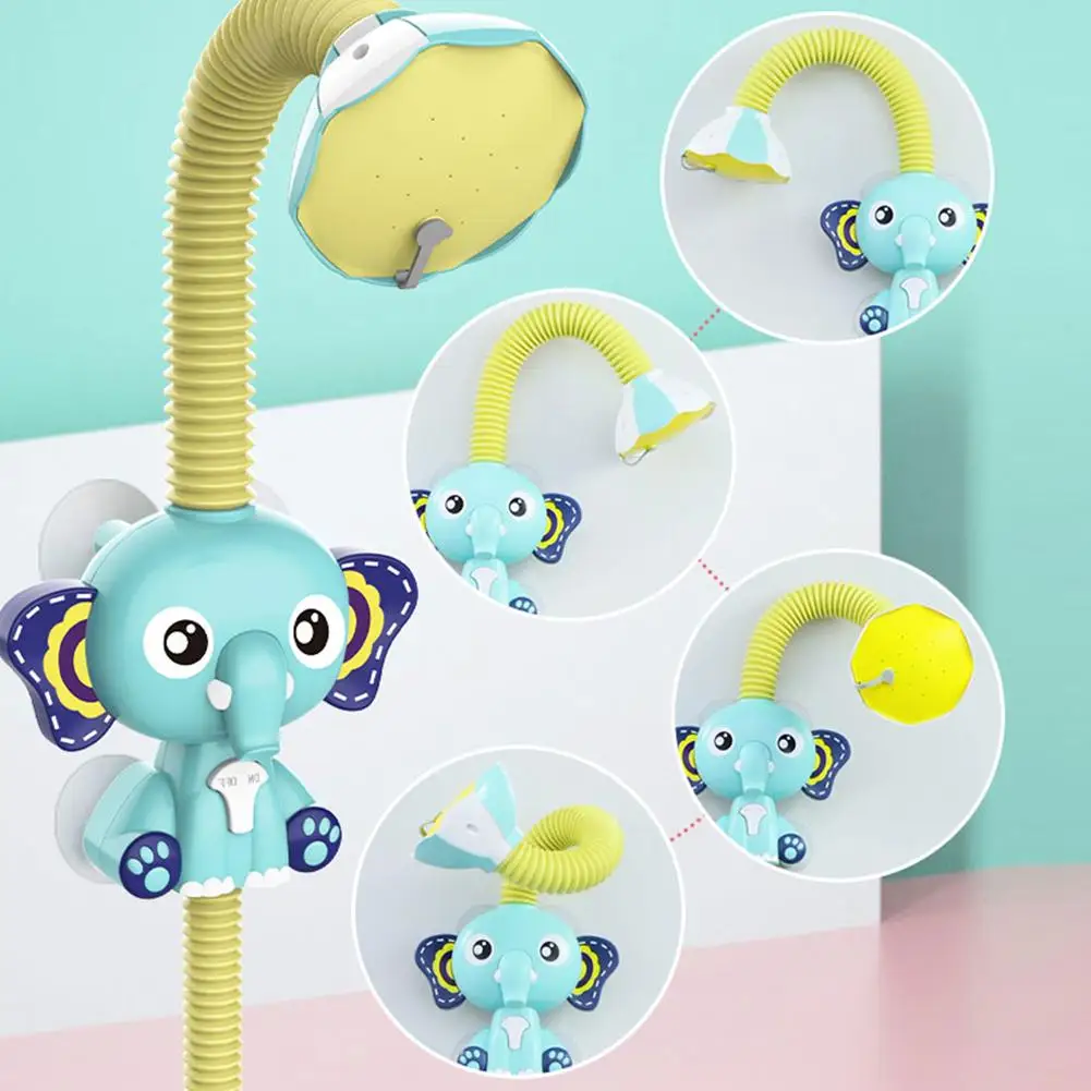 

Игрушки для ванны, детская водная игра, раньше, смеситель для душа, электрическая игрушка с распылителем воды для детей, детские игрушки для ...