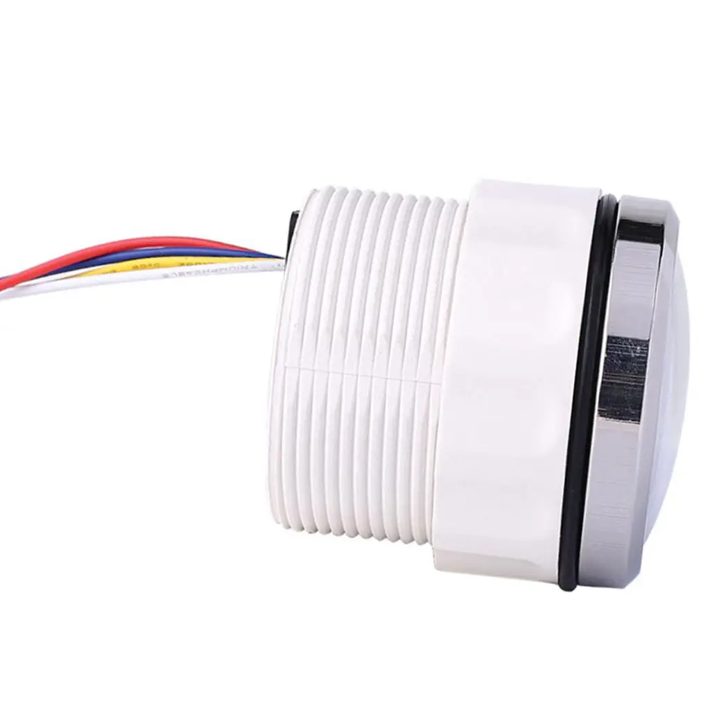  Universal 52mm Voltmeters Voltage Gauges Meters 18-32V for Boat Yacht Auto Motor Home Truck White 2Inch |