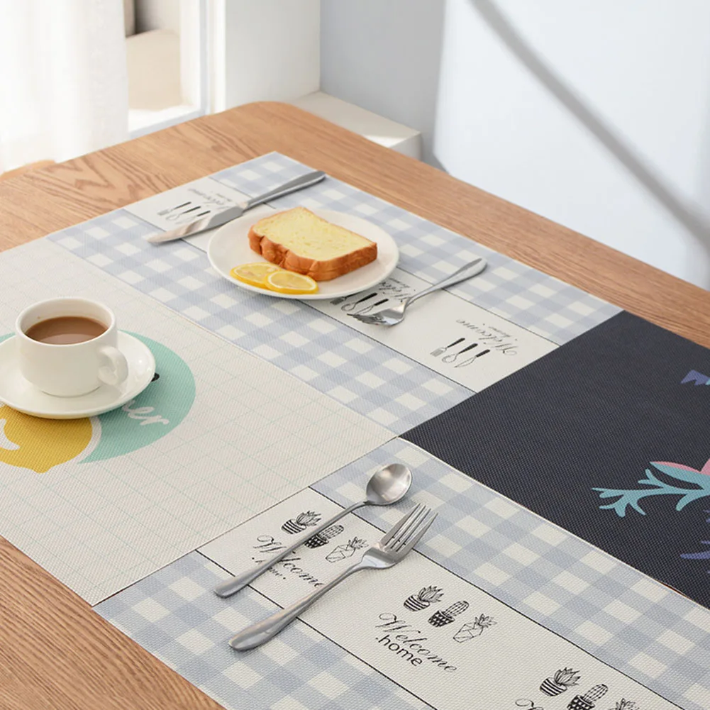 1 шт. теплоизоляционная Подставка под столовый коврик с рисунком оленя лимона