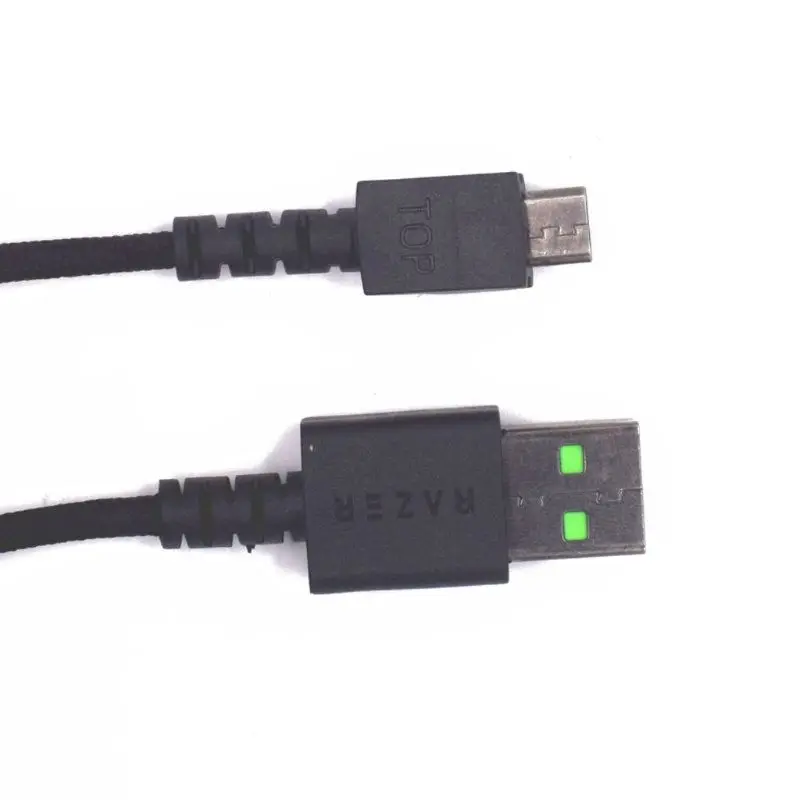 

Replacement Durable Nylon Braided USB Mouse Cable Mouse Lines for razer Mamba HyperFlux Wireless Gaming Mouse