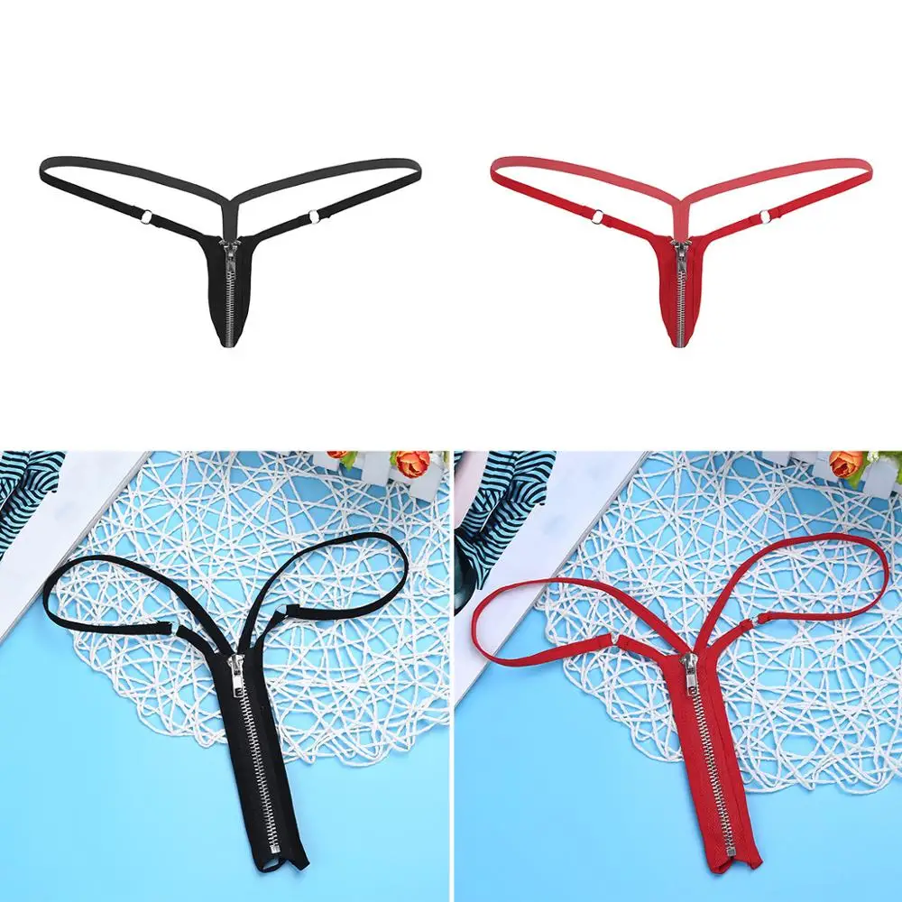 

iEFiEL Sexy Female Women Thongs Panties Lingerie Stretchy Nylon G-string Bikini Underwear Underpants Bikini Beachwear Panties