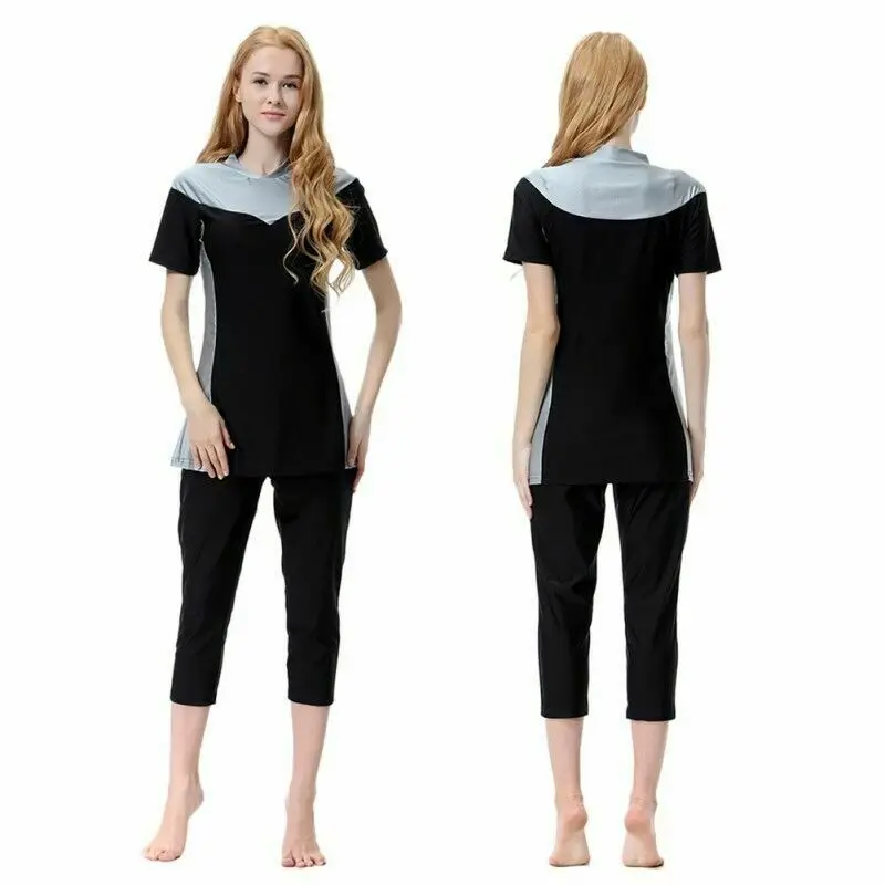 Новый модный Мусульманский купальник с полным покрытием дизайн мусульманских