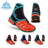 aonijie e940 low trail running gaiters protective wrap shoe covers pair for men women outdoor prevent sand stone