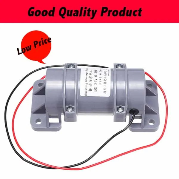 Новый мощный 24 в большой амплитуды Вибрационный мини мотор 15 Вт пластиковый
