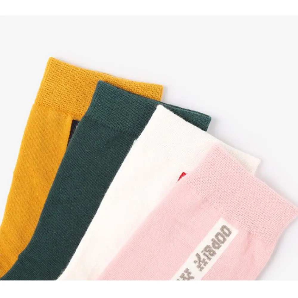 Летние художественные носки с буквенным рисунком женские короткие Harajuku для