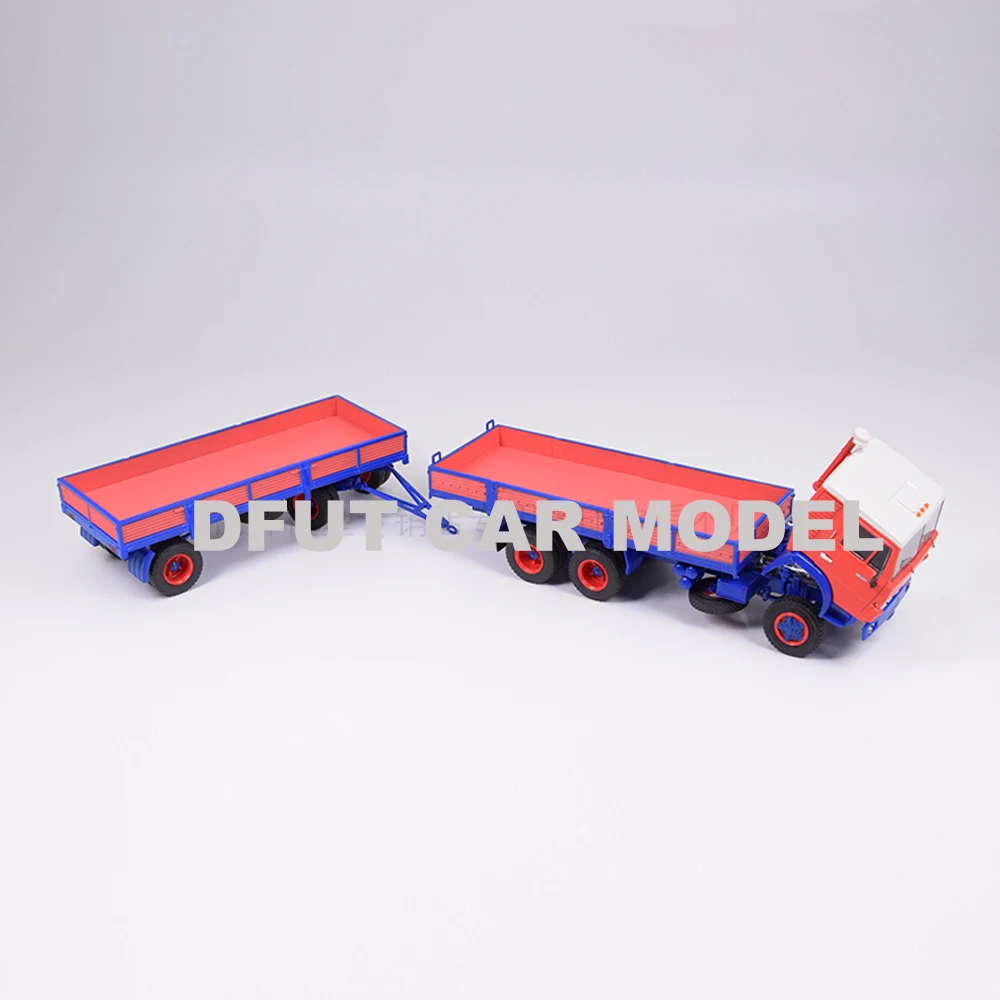 Масштаб 1:43 игрушка из сплава российский тяжелый строительный грузовик модель