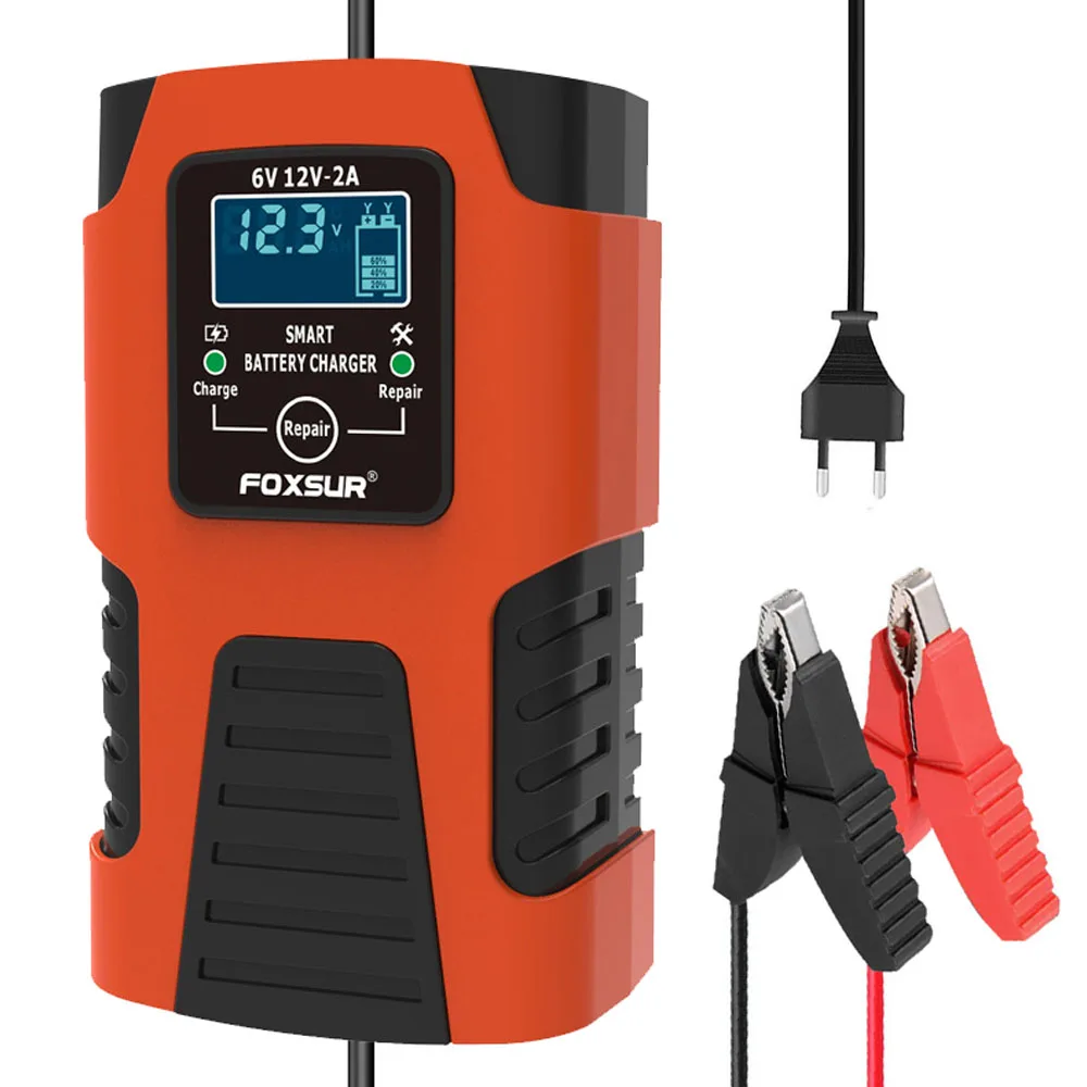 

Автомобильные зарядные устройства 12 В/2 а 24 В/2 А, полностью автоматические умные зарядные устройства для аккумуляторов, поддерживающие порт...