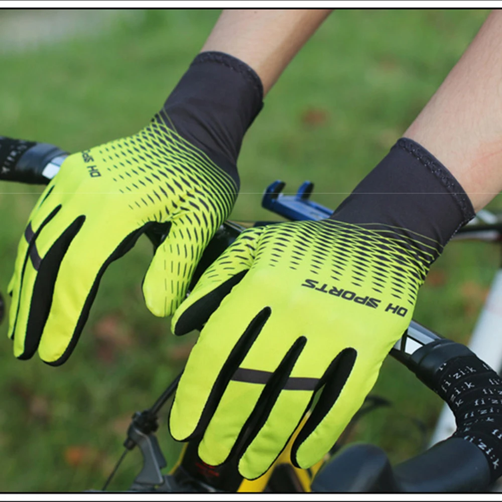 

Bicycle gloves full finger sports shockproof non-slip mountain bike touch screen bicycle gloves men and women bicycle gloves