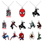 Ювелирные изделия для мальчиков из эпоксидной смолы, супергерой, Человек-паук, Disney Marvel фигура Мстителей, MLV451