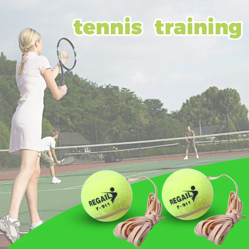 Домашний Одноместный Теннисный тренажер для начинающих + веревочный спортивный