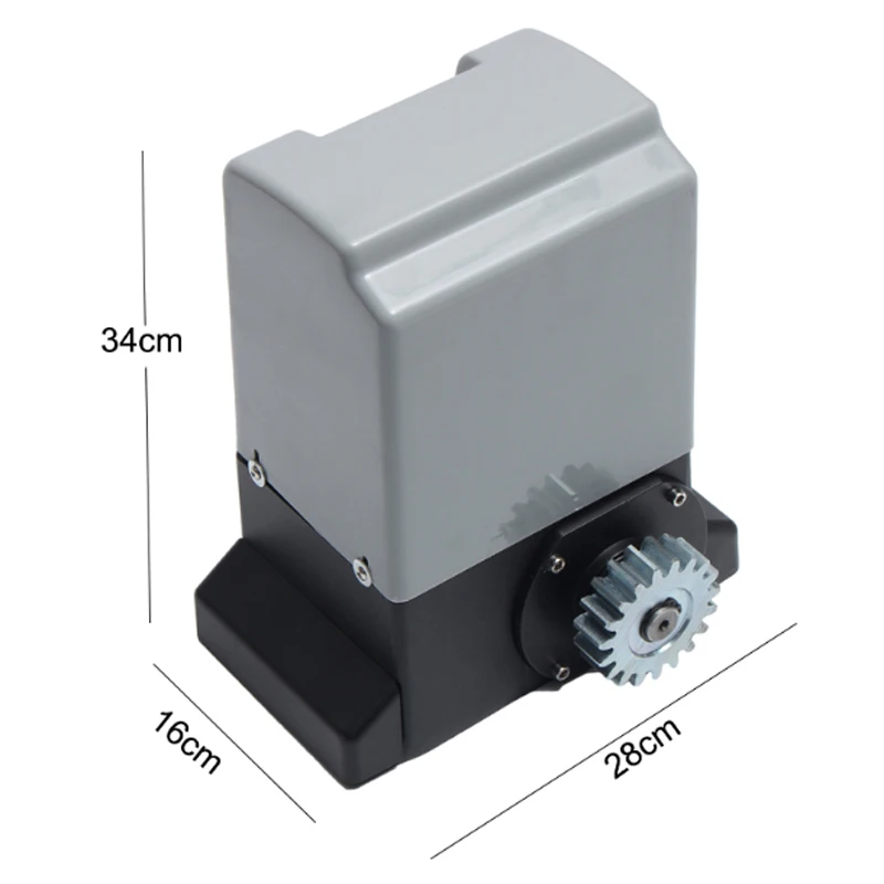 800kg Remote Control Automatic Sliding Gate Motor Drive with 4m Nylon Racks Electric Door Opener Actuator Operator |
