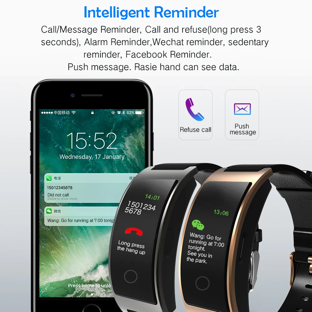 CK11S Smart Band Приборы для измерения артериального давления сердечного ритма