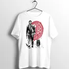 Футболка с принтом в виде собаки и Джона фитиля для мужчин и женщин