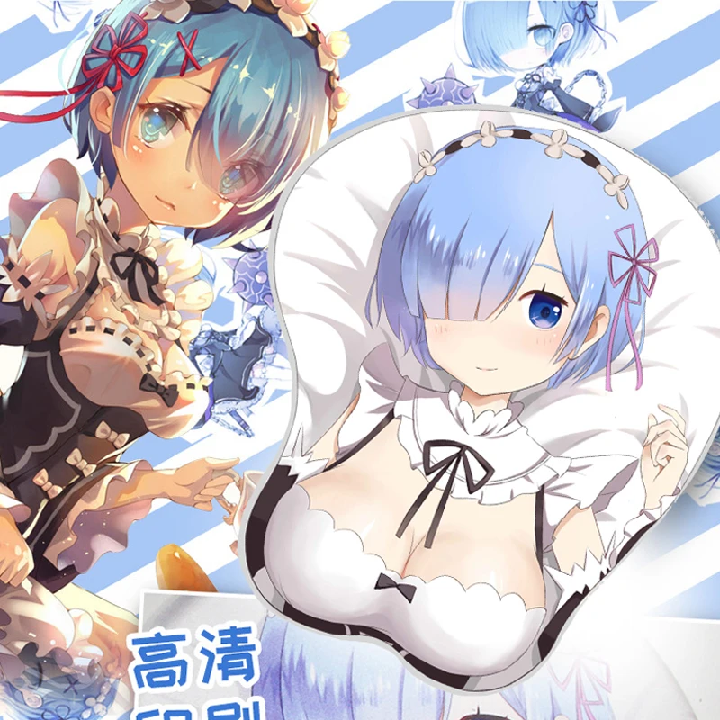 Коврик для мышки Re:Zero kara Hajimeru Isekai Seikatsu коврик с аниме 3D мыши запястья большая
