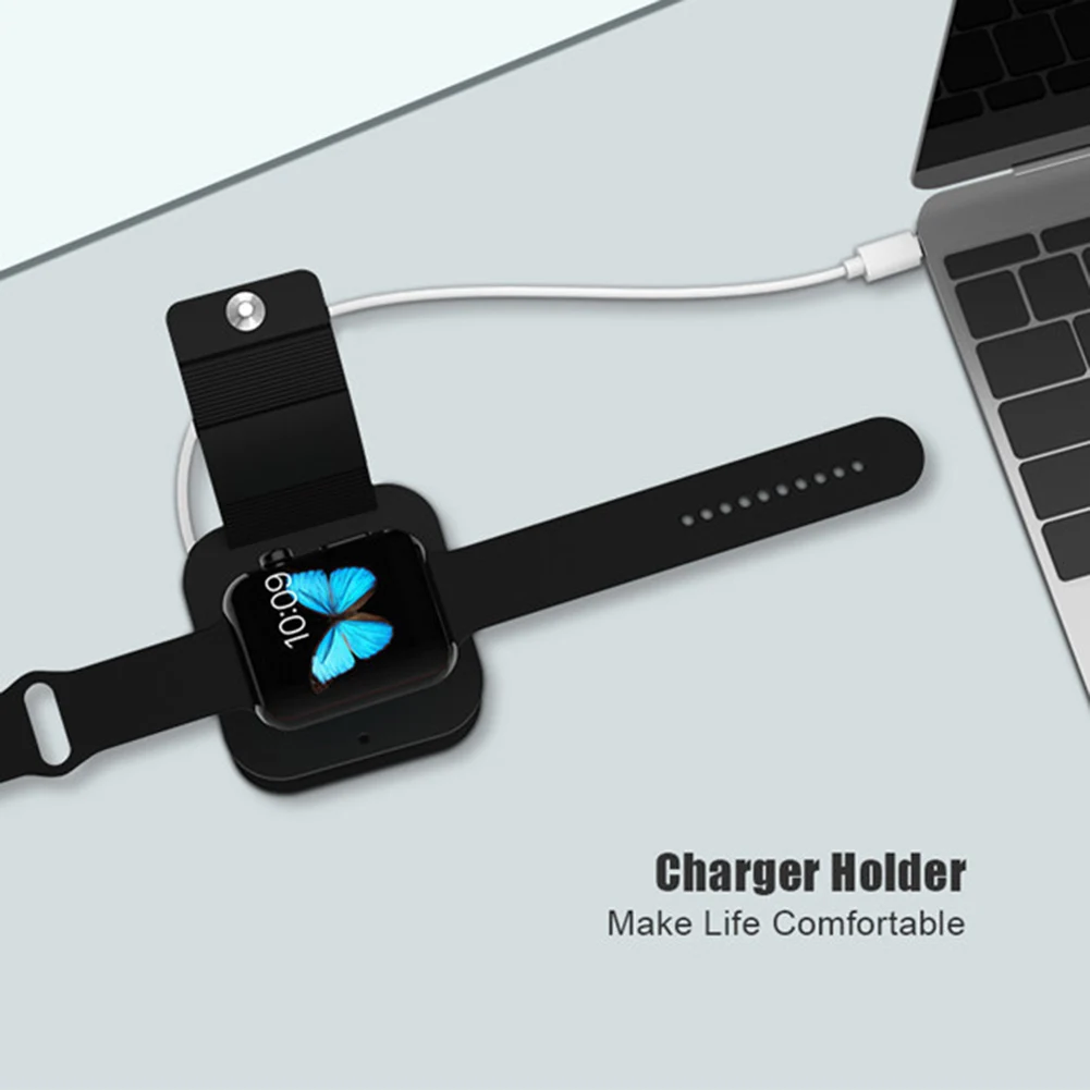 Новые поступления портативное Силиконовое зарядное устройство для часов