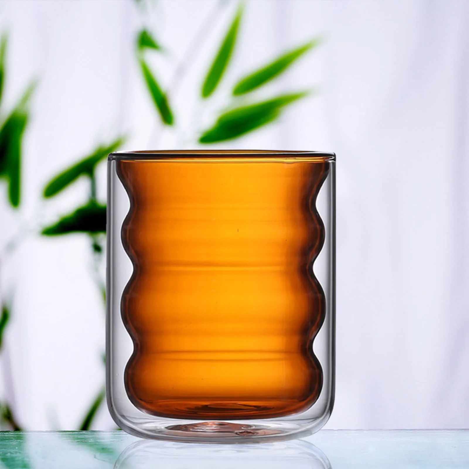 

250ML Double-layer Glass Cup Milk Cup Coffee Mug Tea Beer Coffee Water Cups Creative Cup Gift