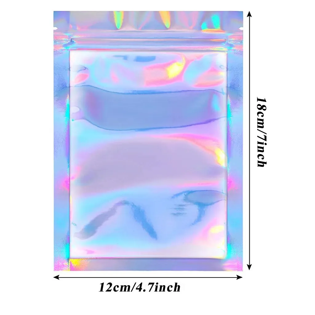 100pcs 4 размера на плоской подошве ванн Уайт герлс косметичка с одной стороны