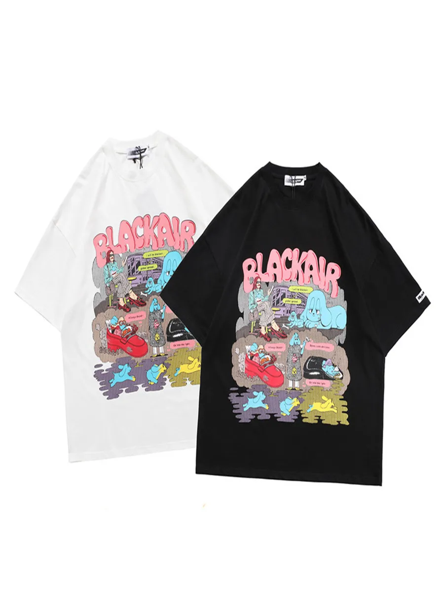 

Men Cotton T Shirt Oversized T-shirt Men's Clothing Tshirts Graphic Anime Comfortable Hip-hop Print Hip Hop beautiful