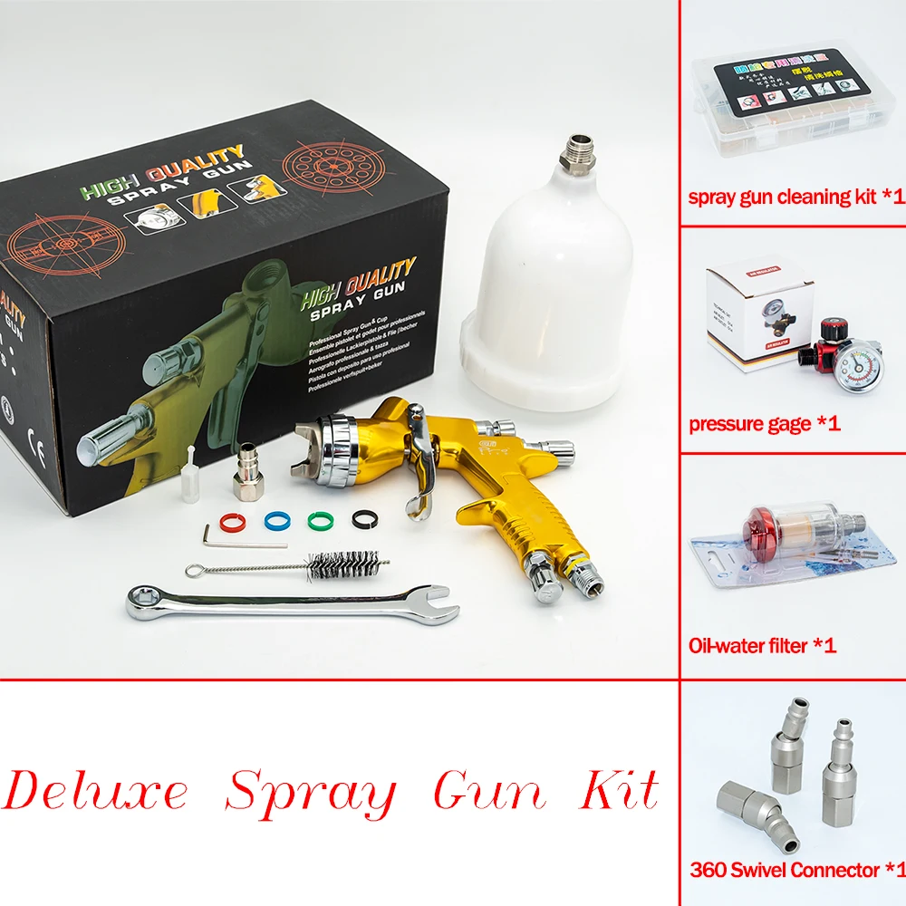 Высококачественная распылительная пушка для автомобилей GTI Pro окраска пистолет 1
