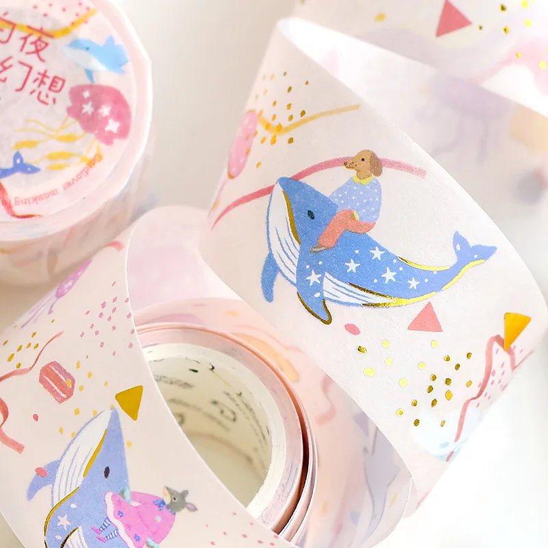 Forest Story Meething Washi Tape Craft Decorative Masking Diy Adhesive Scrapbook Sticker |