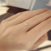 fashion simple ring white fire opal ring size 6 10 couple lover ring female proposal wedding women jewelry