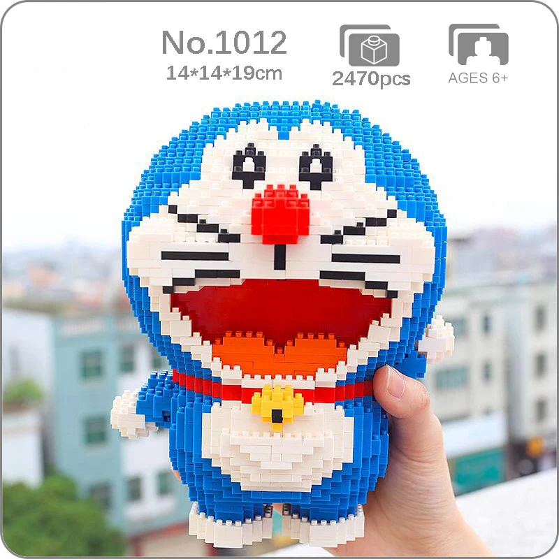 

2470 шт., Детский конструктор «Кот Дораэмон»