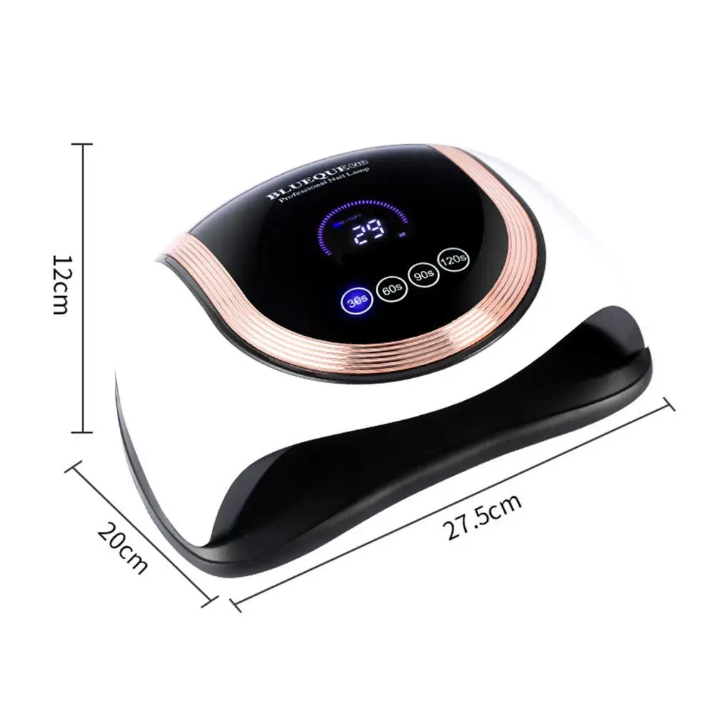 

180W Nail Dryer Polish Dry Lamp Manicure With Smart Sensor LED Professional Nail Lamp Nail Art Salon Manicure Phototherapy Lamp