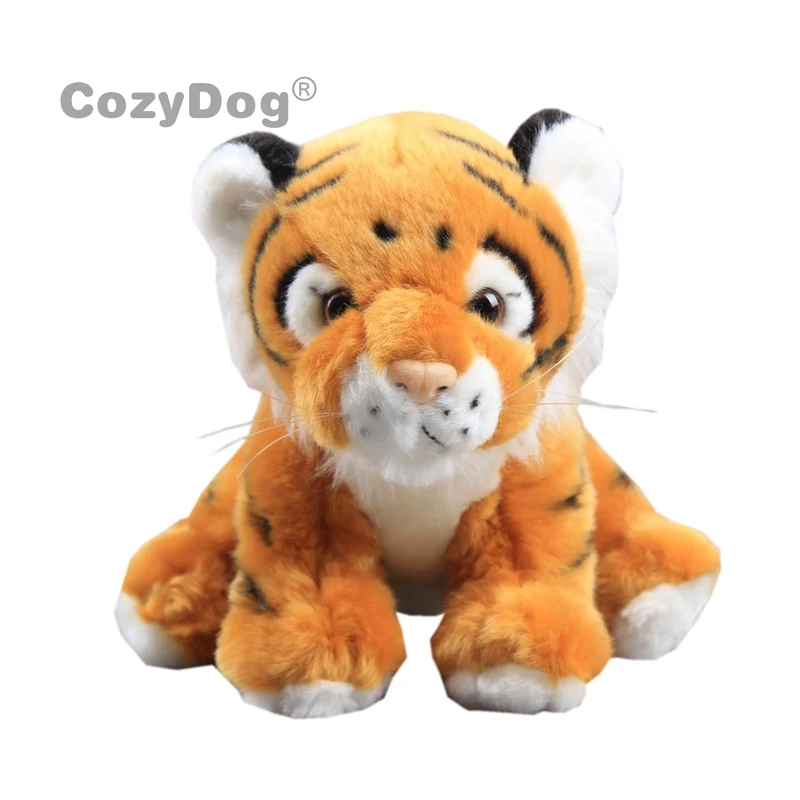 

15cm cute Soft Stuffed Animals Tiger Plush Toys Pillow Animal Lion Peluche Kawaii Doll baby kids Christmas Birthday Gift