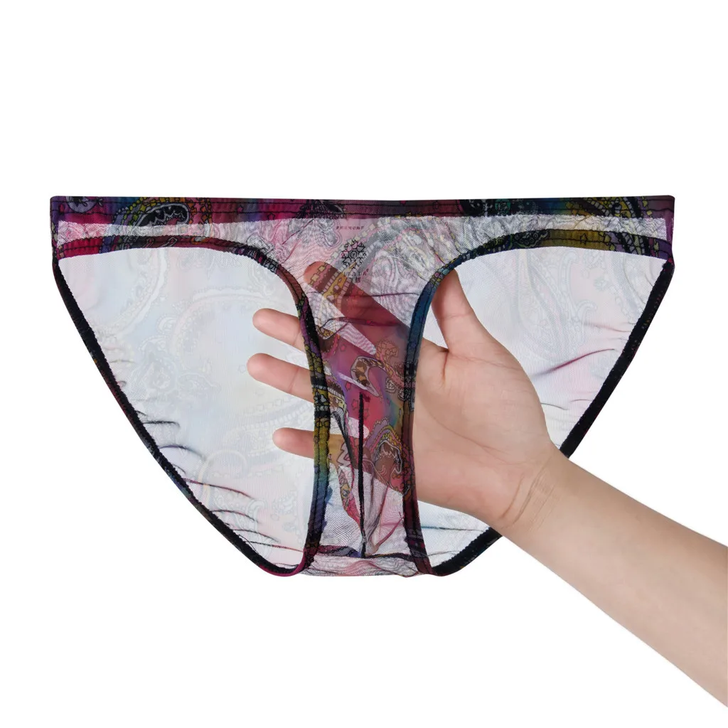 Сексуальное нижнее белье для геев мужское с цветочным рисунком | Тематическая