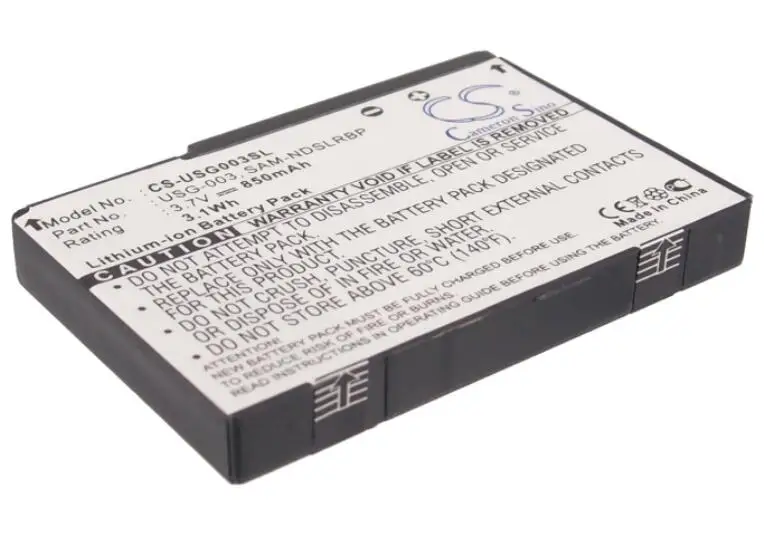 Аккумулятор cameron sino 850 мА/ч для NINTENDO DS Lite C/USG-A-BP-EUR игровой блок PSP NDS аккумулятор