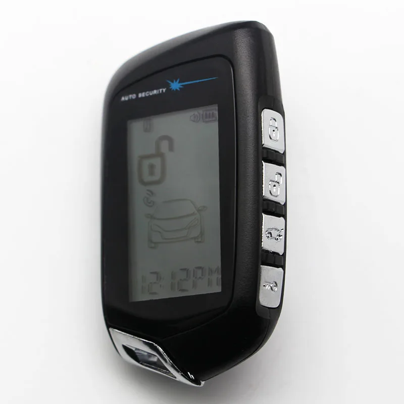 Двухсторонняя Автомобильная сигнализация с ЖК дисплеем пульт дистанционного