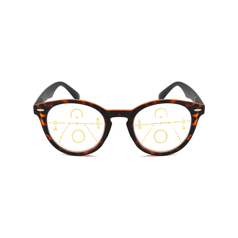 Elbru анти-синий светильник очки для чтения прогрессивные многофокальные женщин