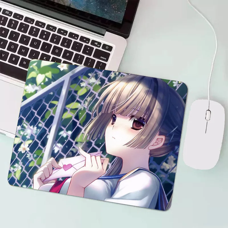 

The new universal non-slip mouse pad leather gamer mouse pad new table mat stylish and comfortable suitable for laptop anime key